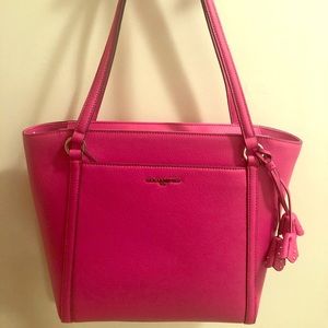 Karl Lagerfeld Paris leather bag